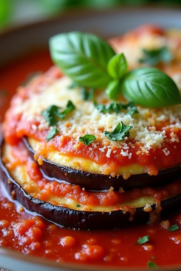 baked eggplant parmesan recipe