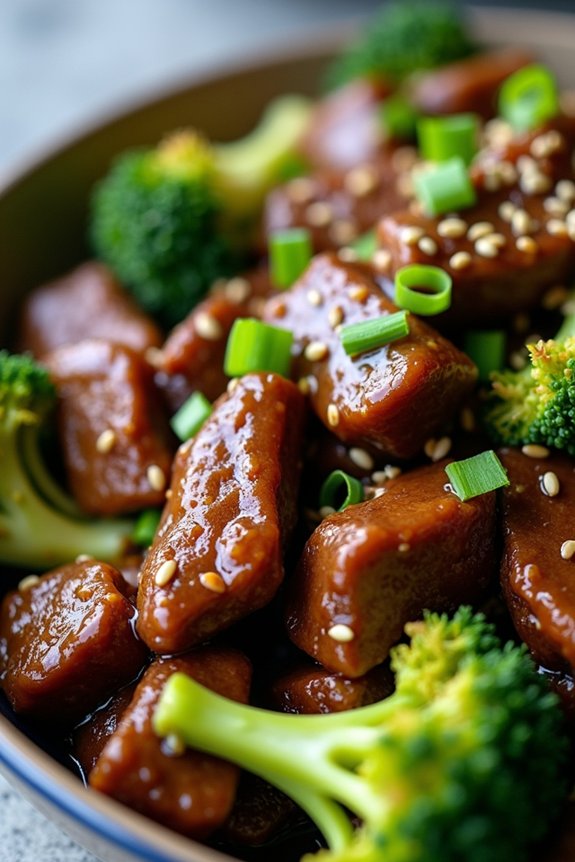 beef and broccoli stir fry