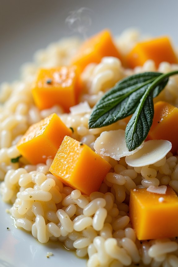butternut squash sage risotto