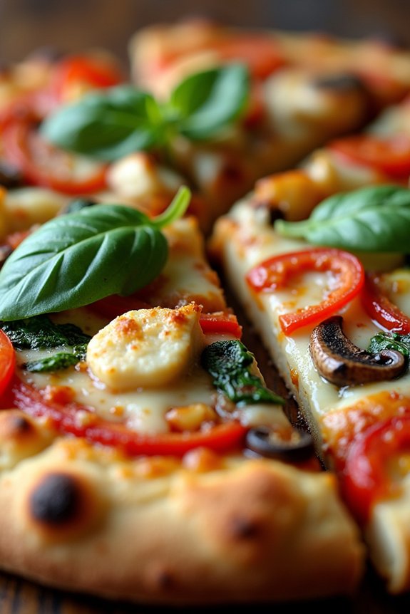 cauliflower pizza for dinner