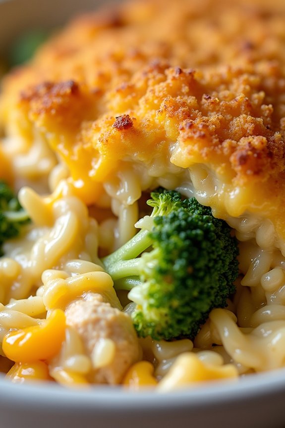 cheesy chicken broccoli casserole