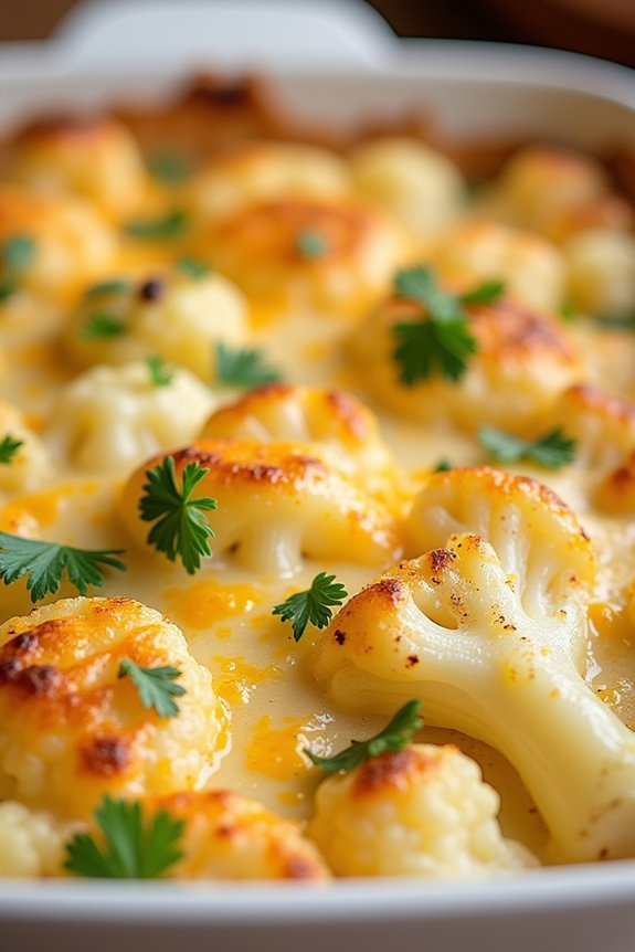 cheesy comfort vegetable bake