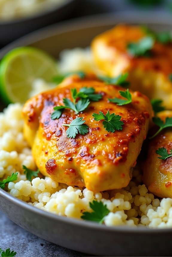 coconut curry chicken delight