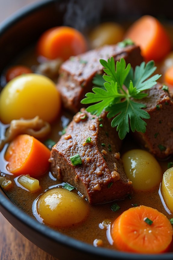 comforting beef vegetable stew