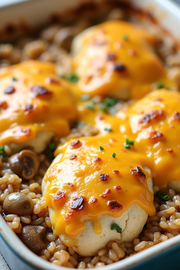 comforting chicken and rice