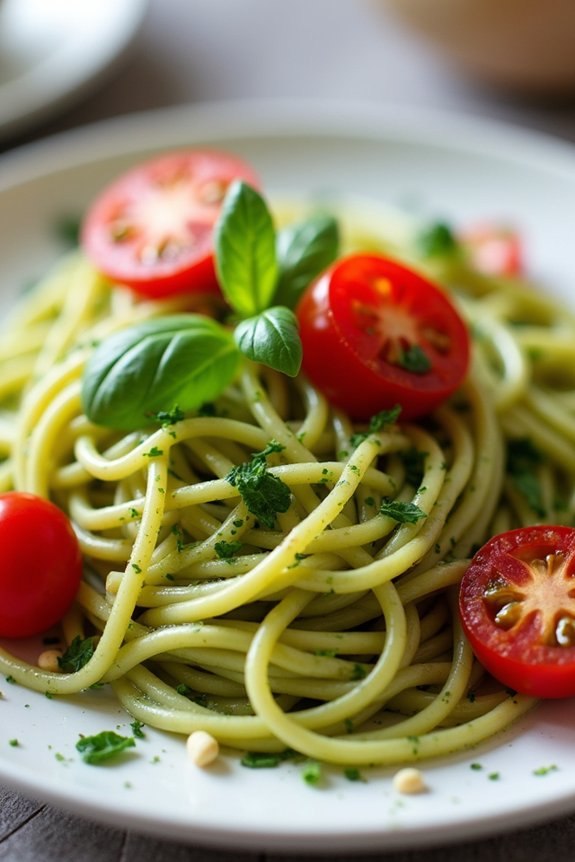 creamy avocado pasta delight