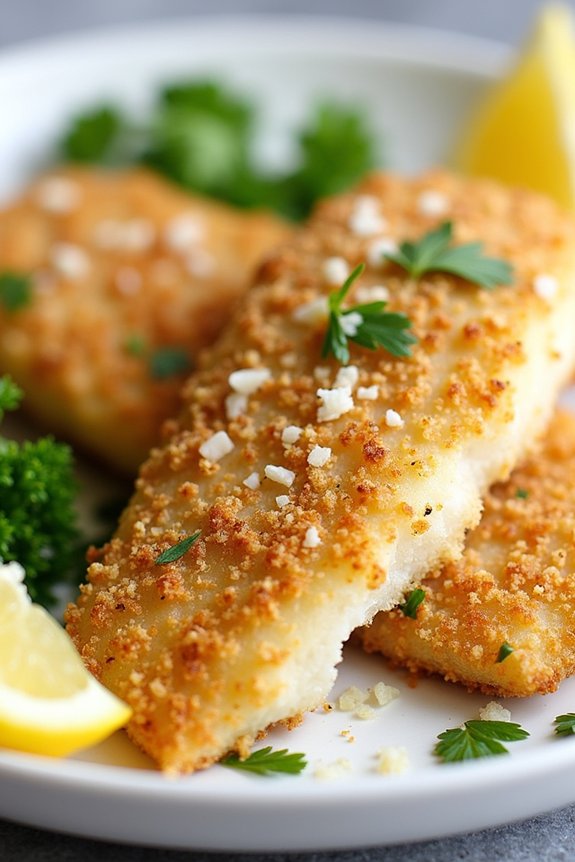 crispy panko crusted tilapia recipe