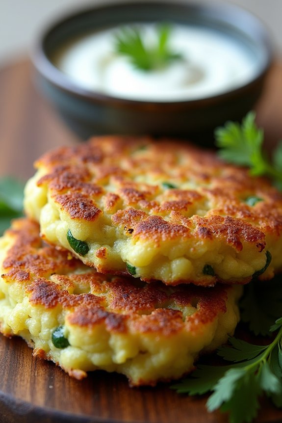 crispy zucchini fritters recipe