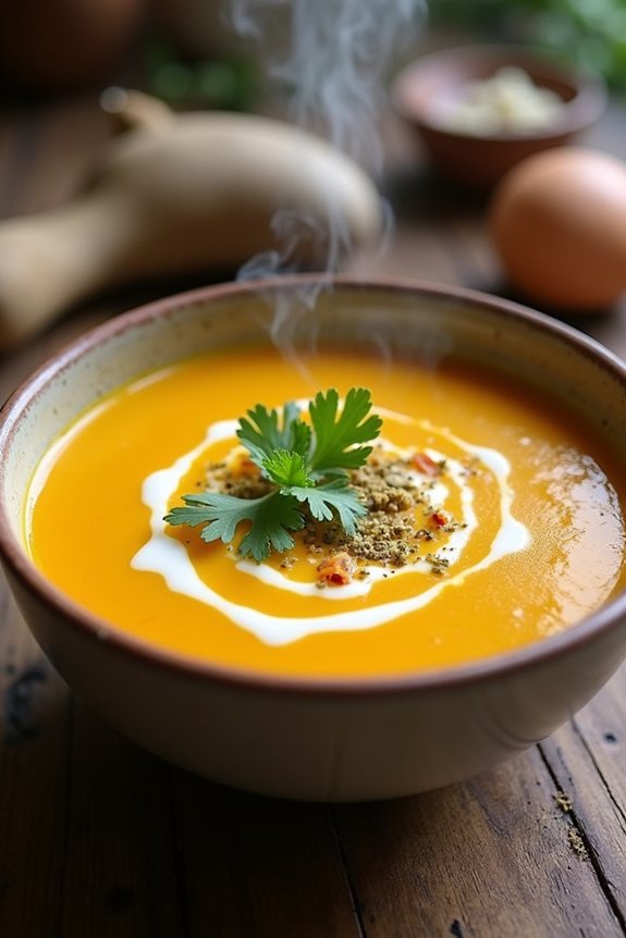 curried butternut squash soup