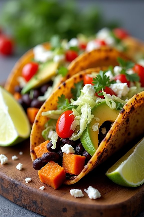 delicious sweet potato tacos
