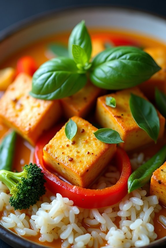delicious vegan coconut curry