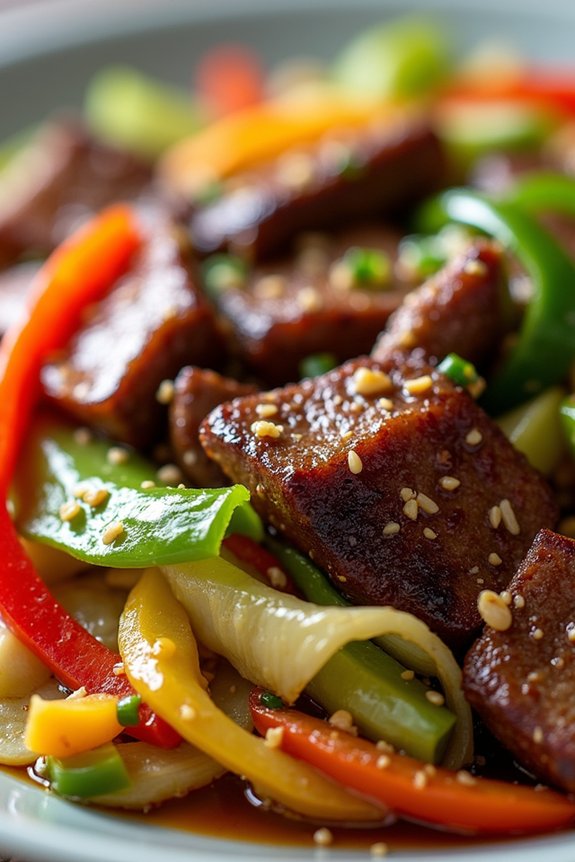 flavorful beef cabbage stir fry