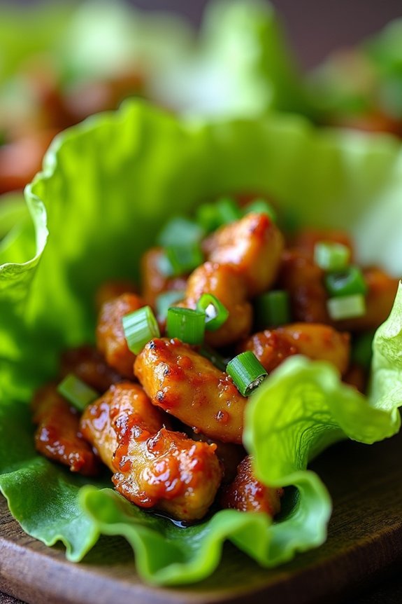 flavorful healthy chicken wraps