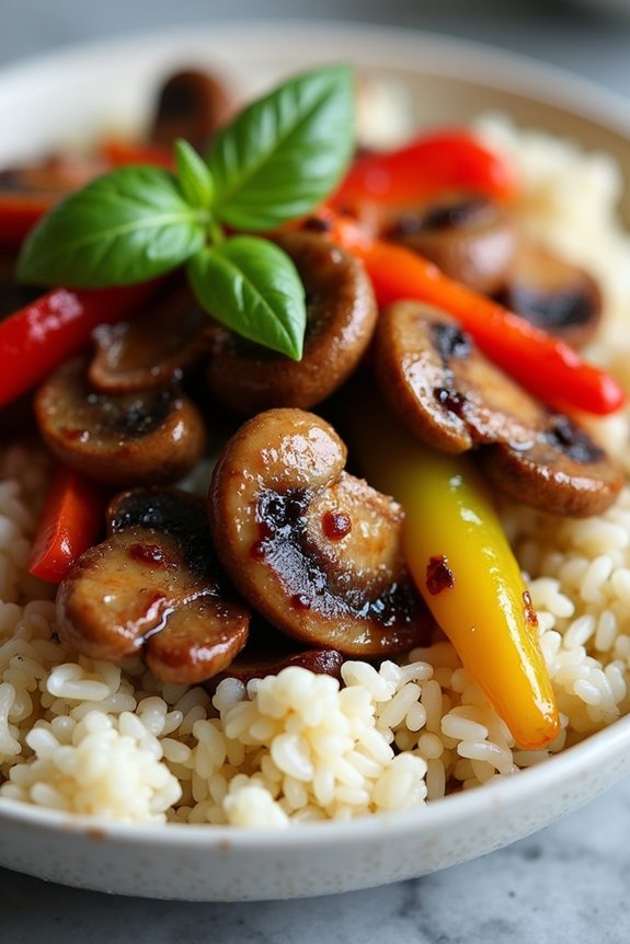 flavorful nutritious rice bowl