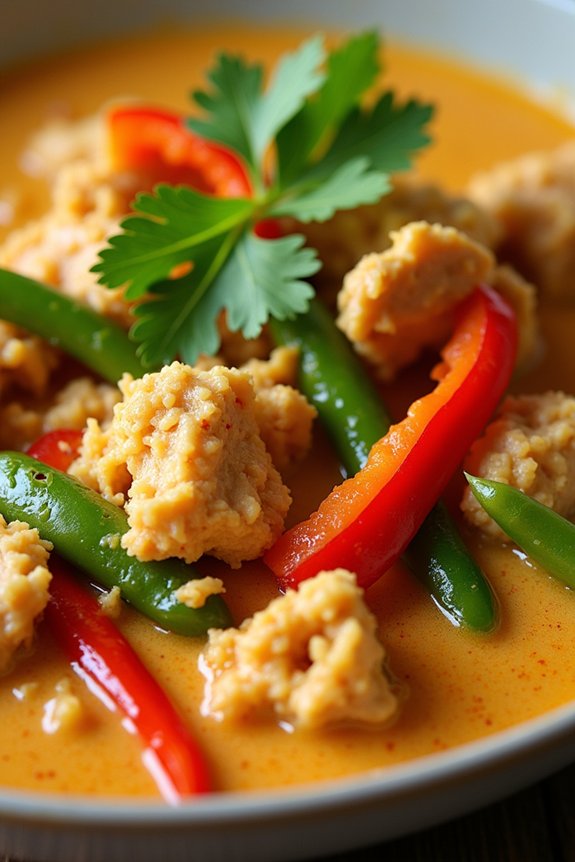 flavorful thai chicken curry