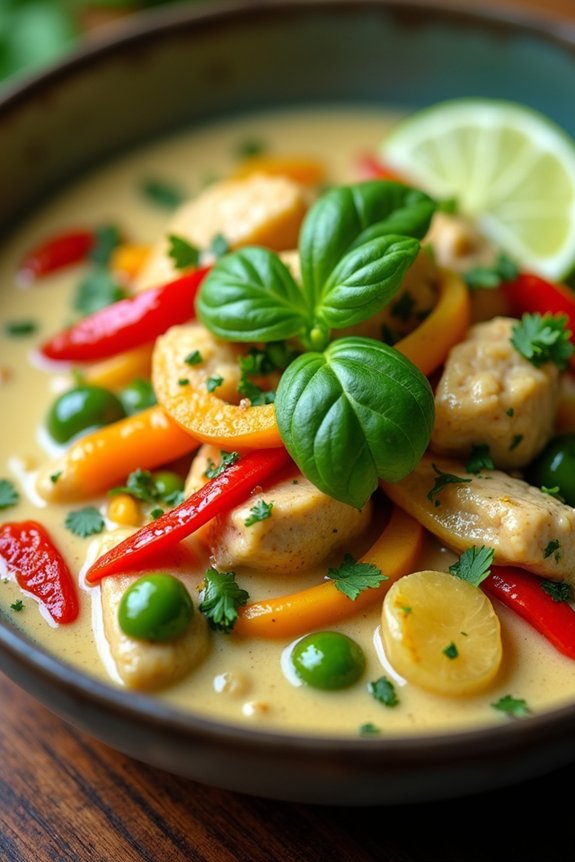 flavorful thai chicken stew
