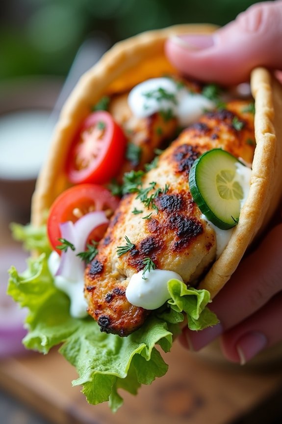 greek chicken gyros recipe