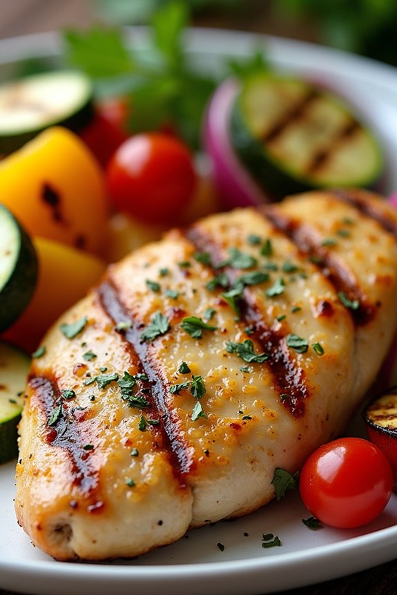 grilled lemon herb chicken