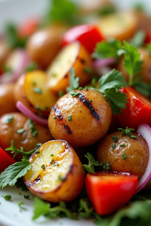 grilled potato salad recipe