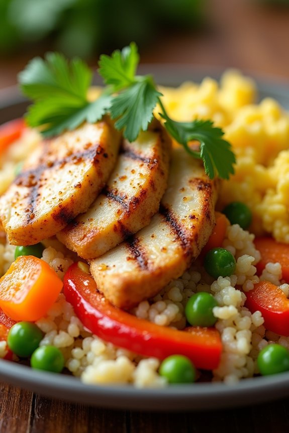 healthy cauliflower fried rice