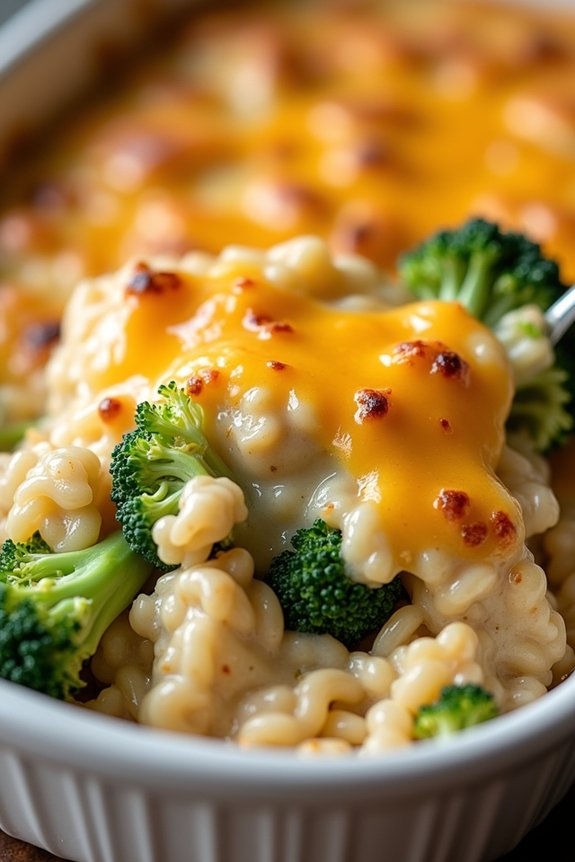healthy chicken broccoli casserole
