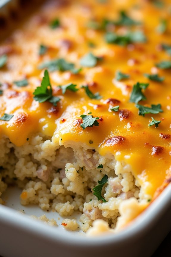 healthy turkey cauliflower casserole