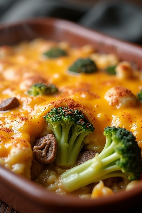 hearty beef broccoli casserole