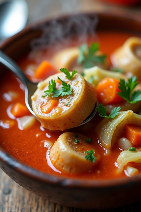 hearty cabbage roll soup