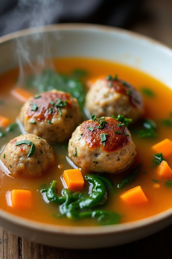 hearty italian wedding soup