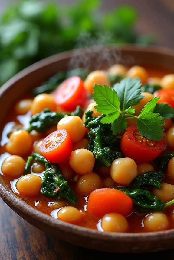 hearty mediterranean chickpea stew
