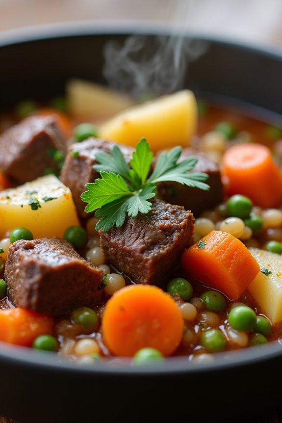 hearty one pot beef stew