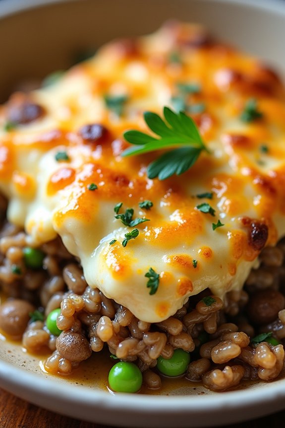 hearty wild rice casserole