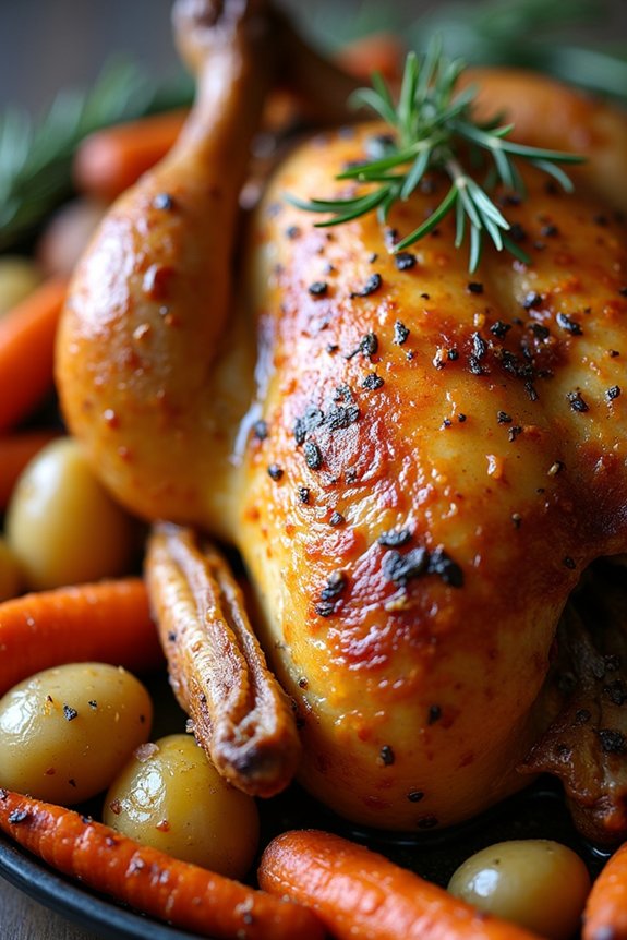 herb roasted chicken dinner recipe