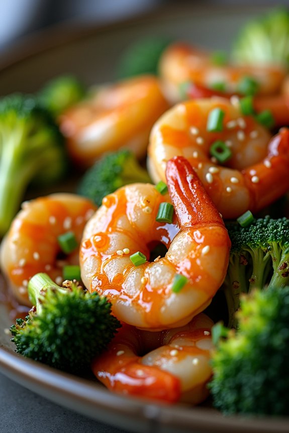honey garlic shrimp recipe