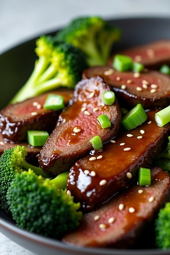 keto beef broccoli stir fry