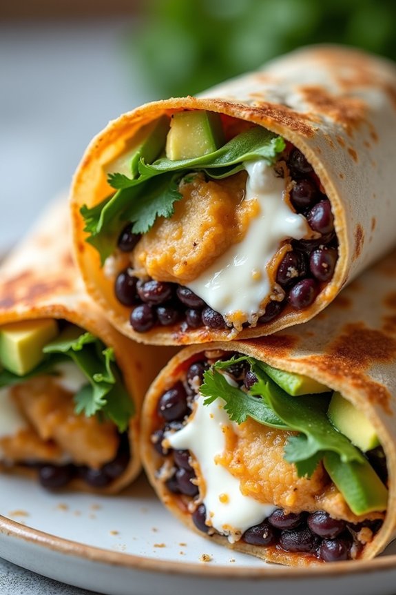 leftover chicken burrito recipe