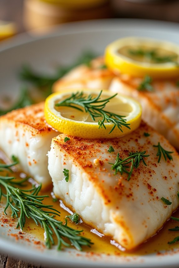 lemon dill baked cod