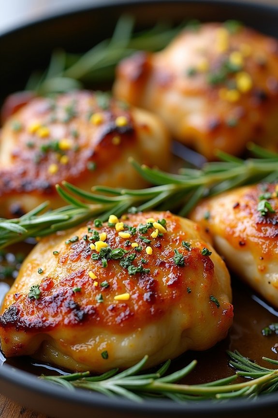 lemon herb chicken thighs