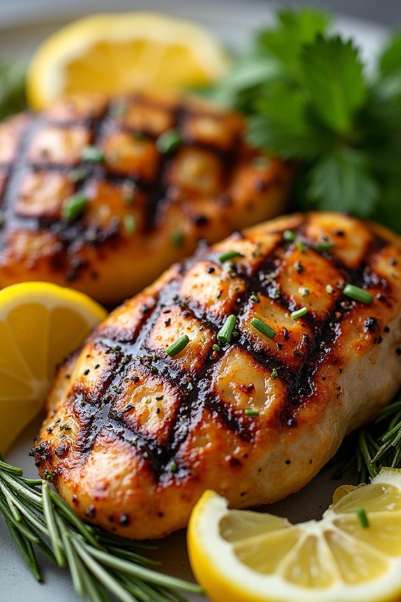 lemon herb grilled chicken
