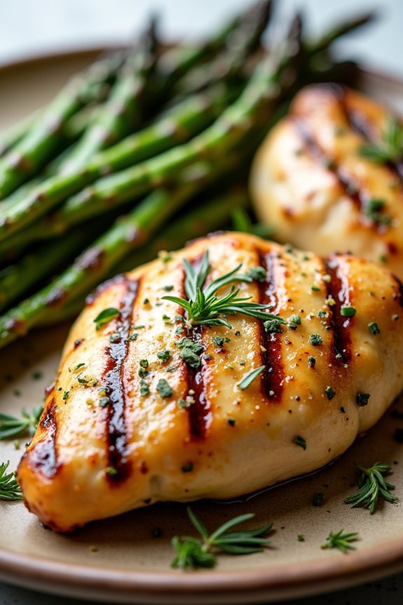lemon herb grilled chicken