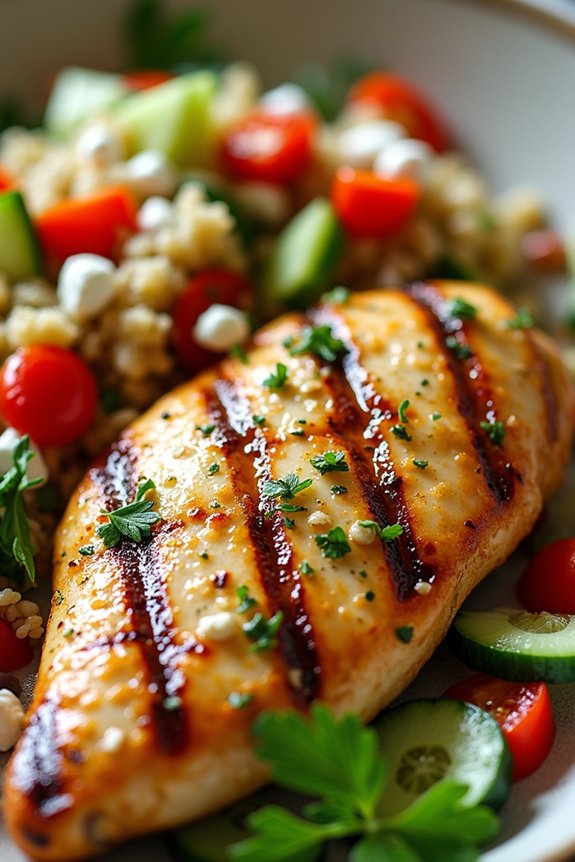 lemon herb grilled chicken