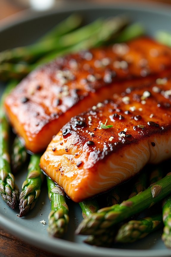 maple glazed salmon recipe