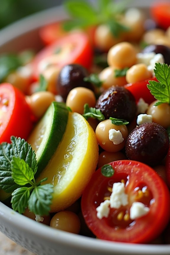 mediterranean chickpea salad recipe