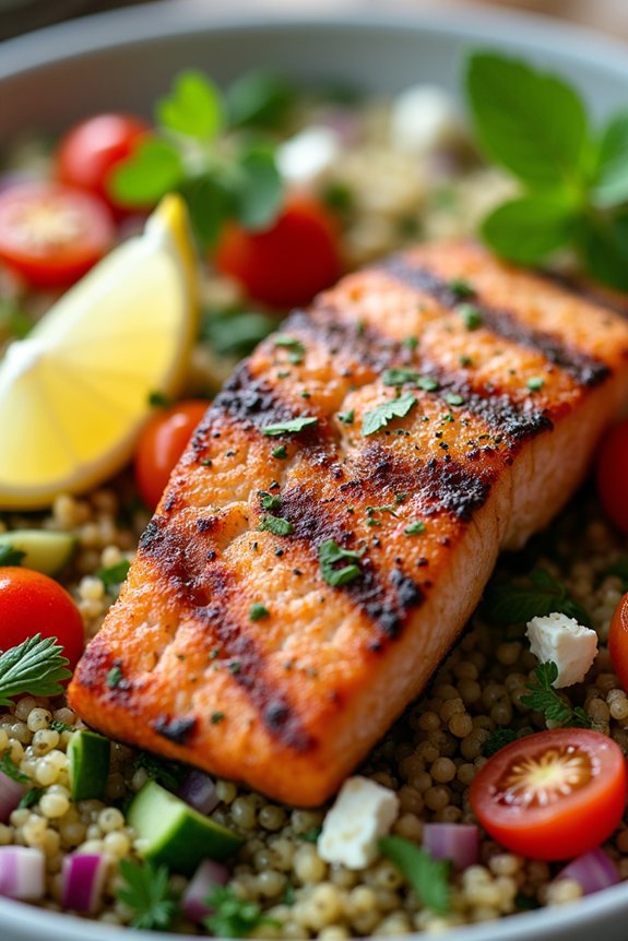 mediterranean grilled salmon recipe
