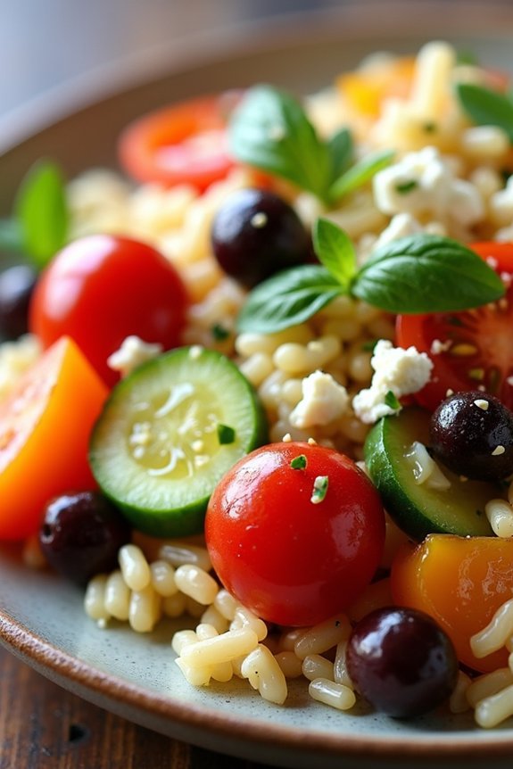 mediterranean orzo salad recipe