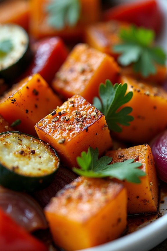 moroccan spiced roasted vegetables recipe