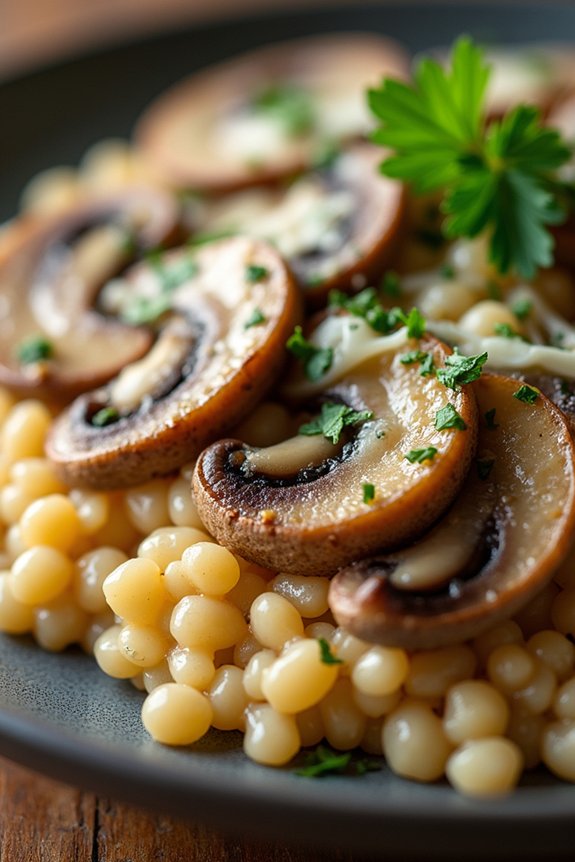 mushroom barley risotto recipe
