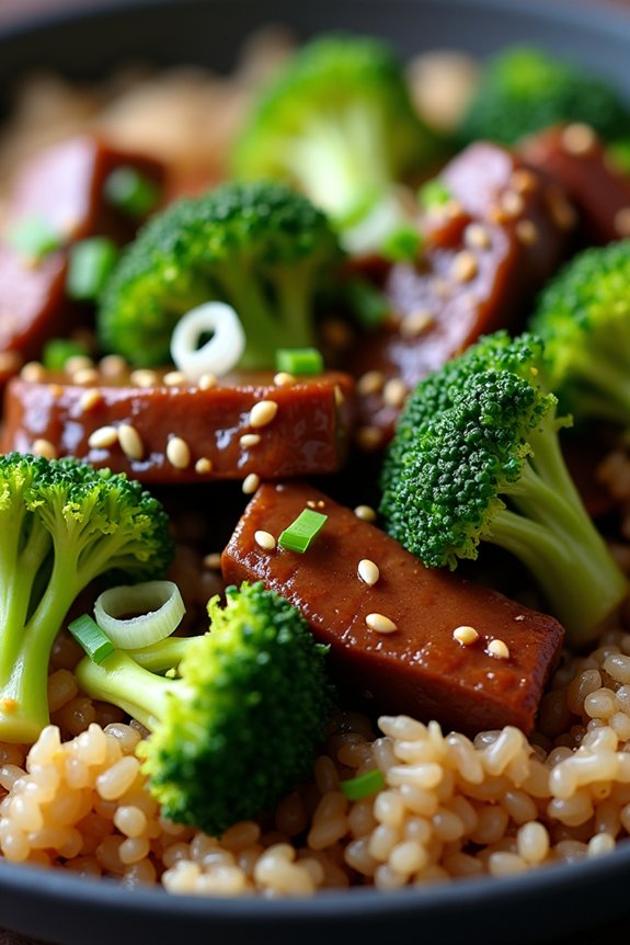 nutritious beef broccoli stir fry