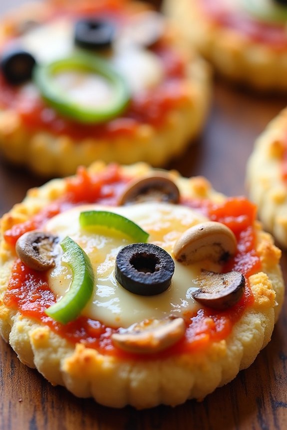 nutritious cauliflower crust pizzas