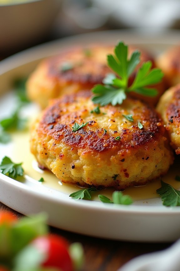 nutritious crispy potato cakes
